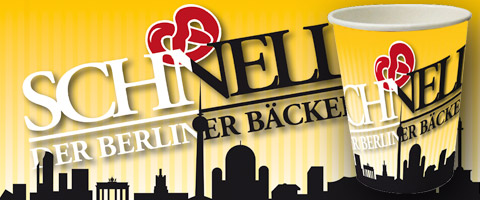 Gestaltung des Coffee To Go-Bechers